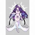 ゴゴ　ポストカード  お花の悪魔ちゃん