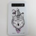 いわさきゆうし モバイルバッテリーhedgehog&wolf