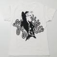 ナナカワ Tシャツ サメ　ホワイト
