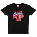 猫目小僧Tシャツ　ホラー柄　ブラック　メンズ