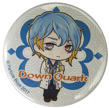 Particle Boys 缶バッチ Down Quark-2