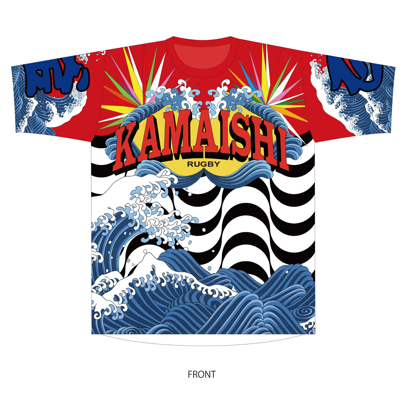 カイジュウブルーWEBショップ / KAMAISHI 大漁旗Tシャツ